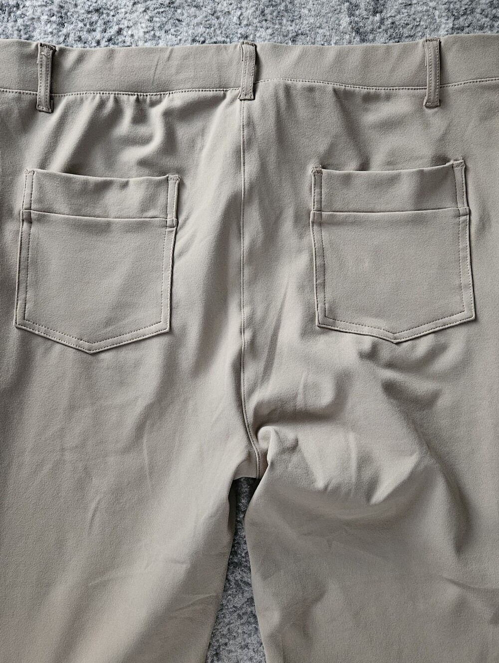 NWT - Yogipace Khaki Stretchy Yoga Pant Trousers, Size XL (Tall) - Picture 5 of 5
